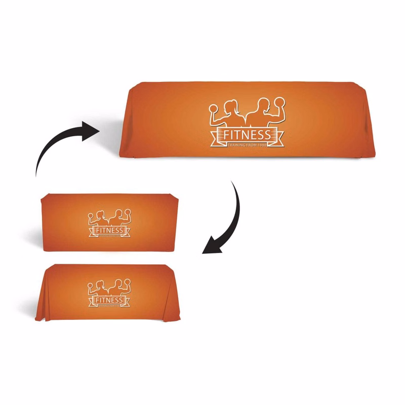4' or 6' Eco-Friendly Sustainable Fabric Convertible Table Cover