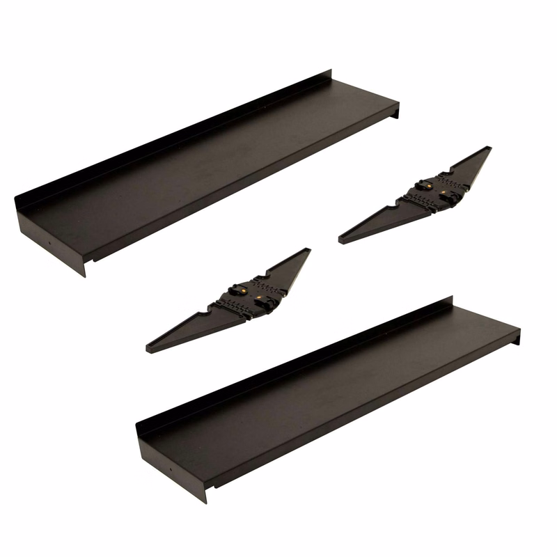 Double Astra Shelf For 3'W Wall