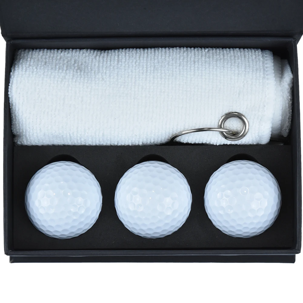 TiTUS® Golf Ball & Microfiber Towel Gift Set 1