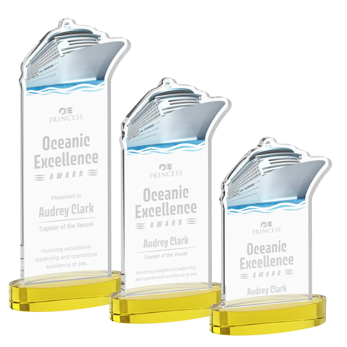 Voyager Award on Alberton Base - Gold 1