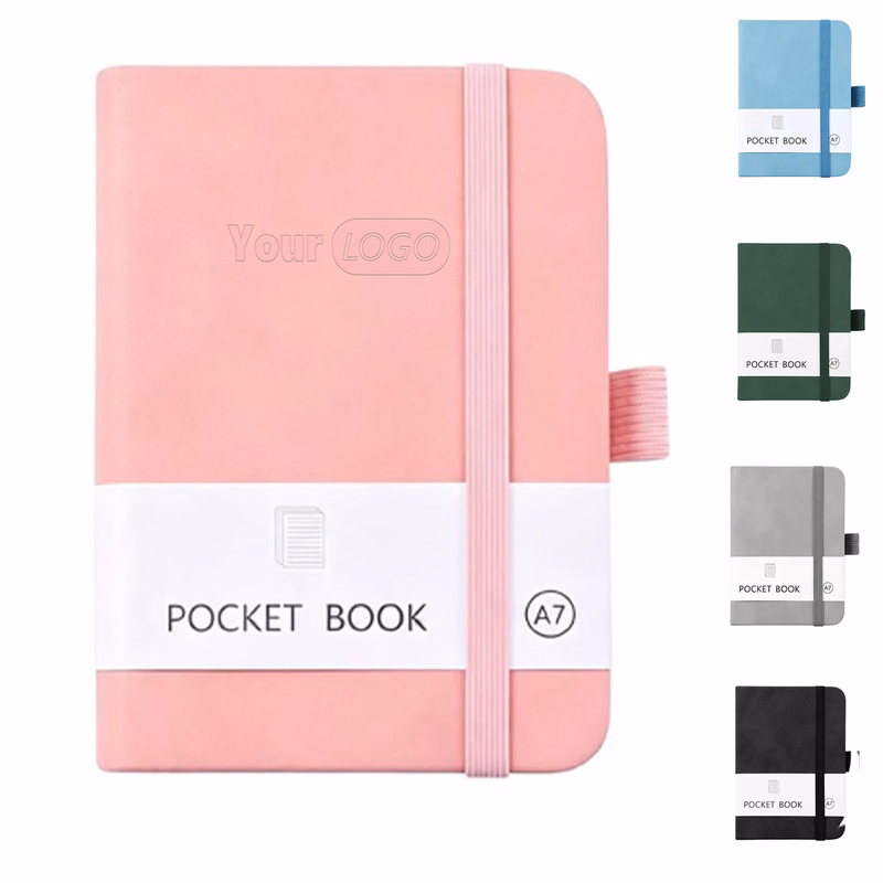 Portable A7 Mini Pocket Notebook With Soft Pu Cover