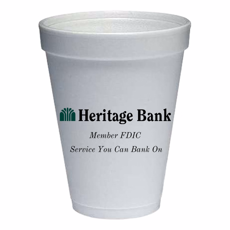 12 oz. Styrofoam Hot/Cold Cup