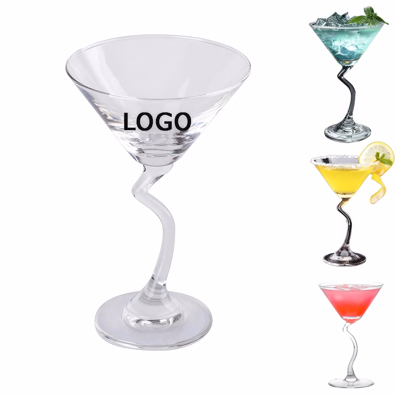 Creative Shape Martini Glass Triangle