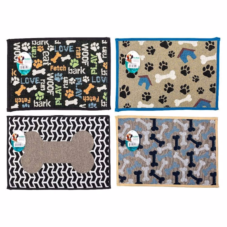 Pet Mats - Assorted Dog Designs Non-Slip