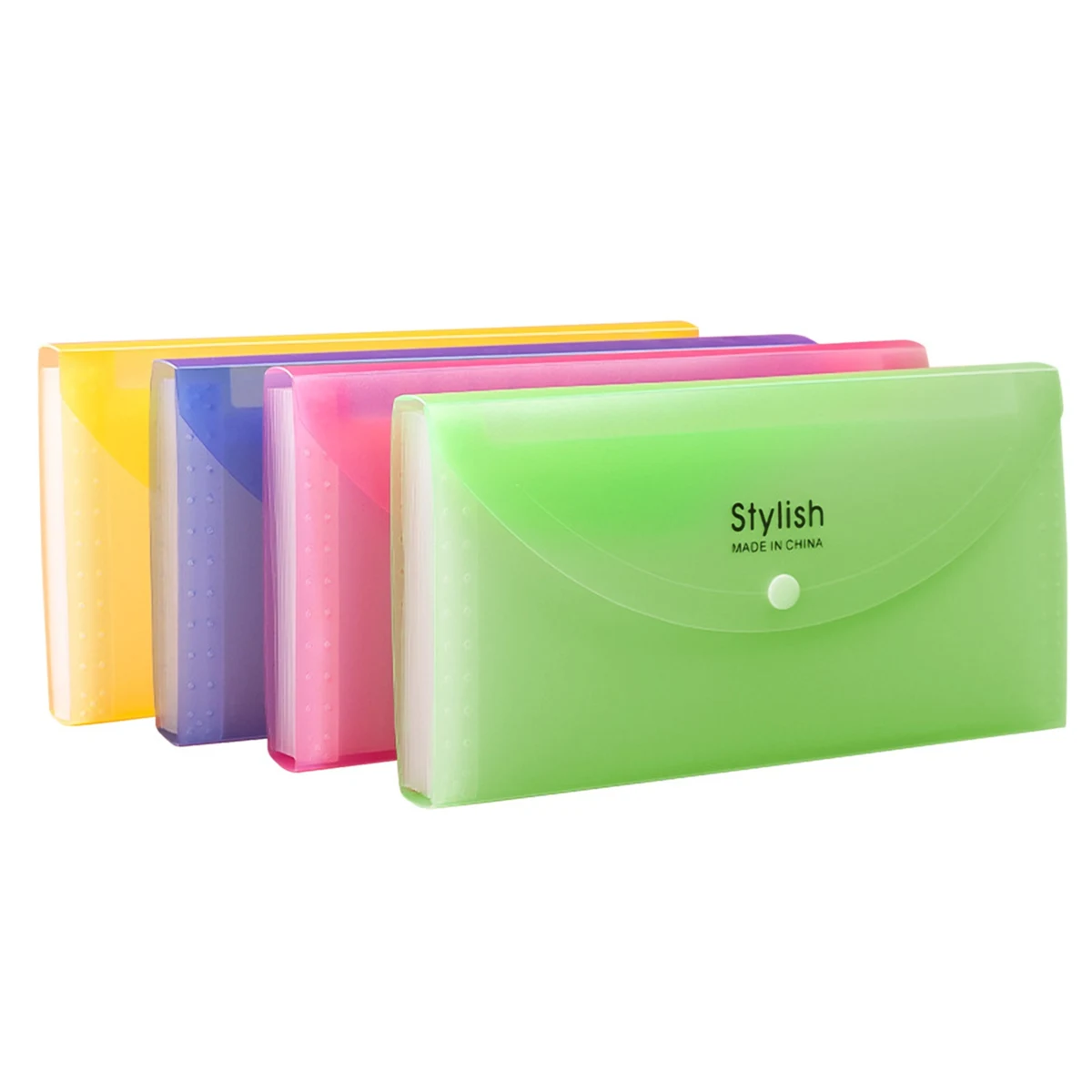 Multi-Layer Frosted Document Organizer Folder 1