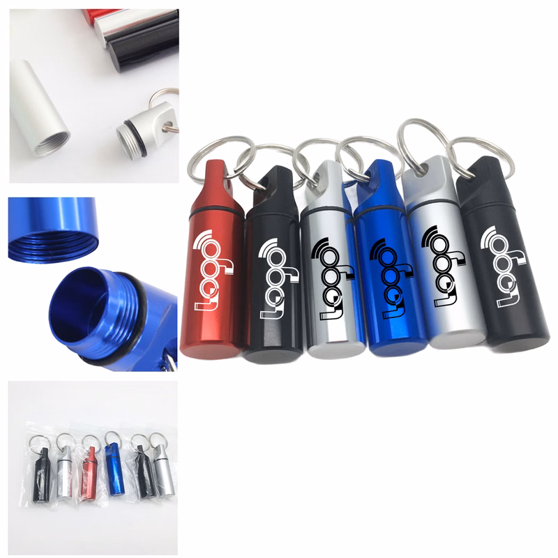 Durable Aluminum Waterproof Pill Tube