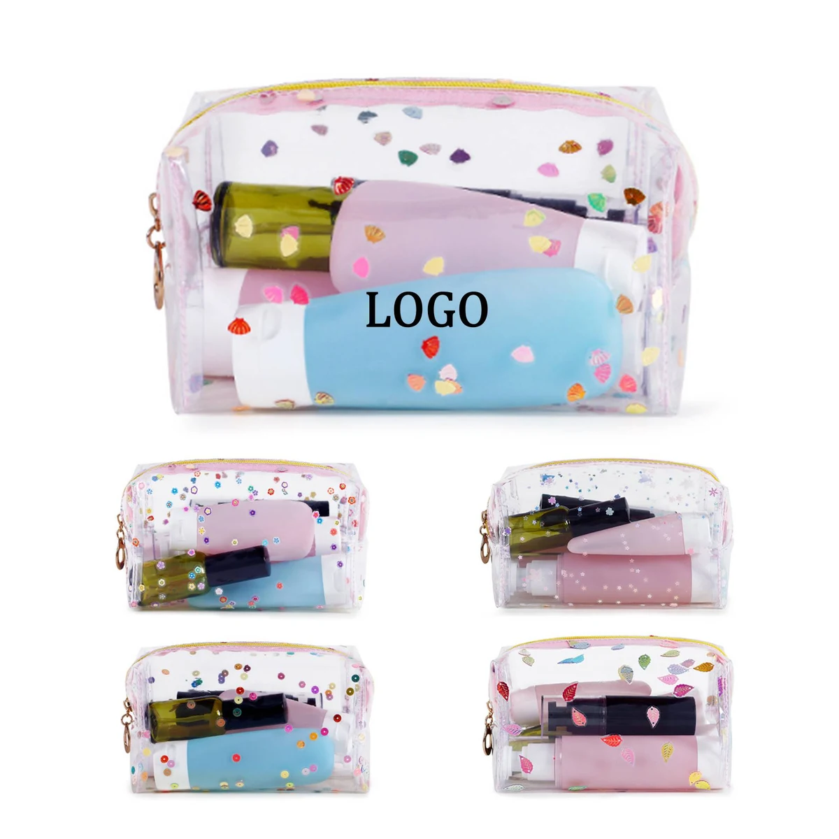 Travel Clear Makeup Bag 1