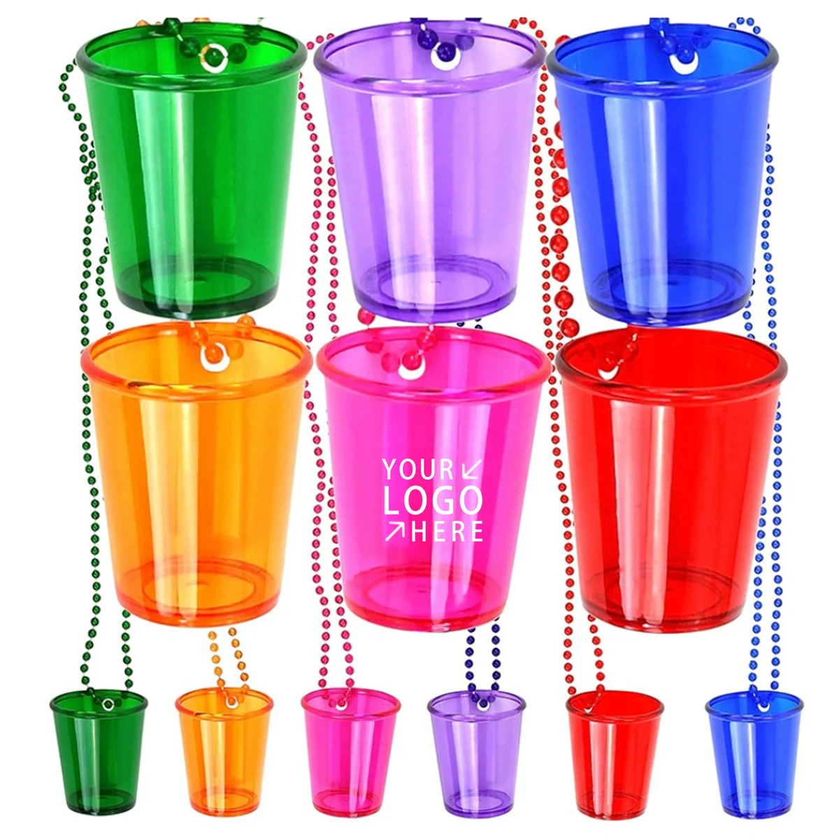 Plastic Necklace Shot Cup 1