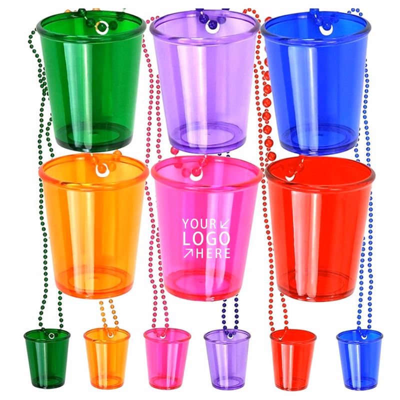 Plastic Necklace Shot Cup