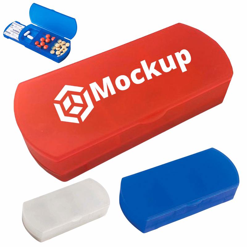 2 In 1 Bandage Pill Travel Container