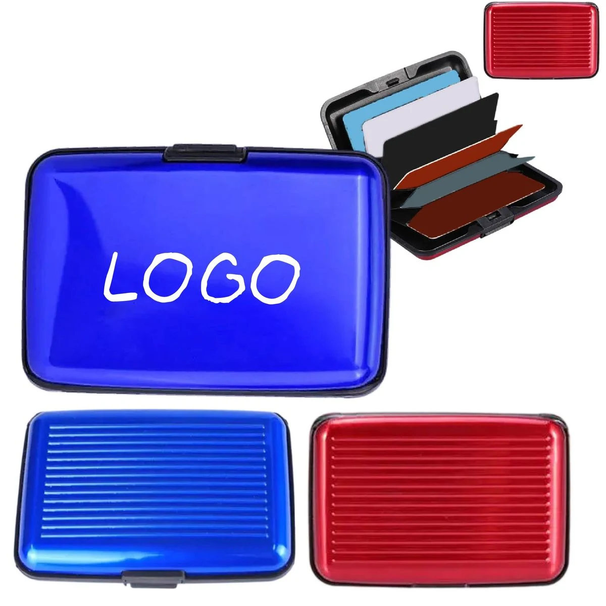 Pressure-Resistant and Wear-Resistant Business Metal Card Holder 1