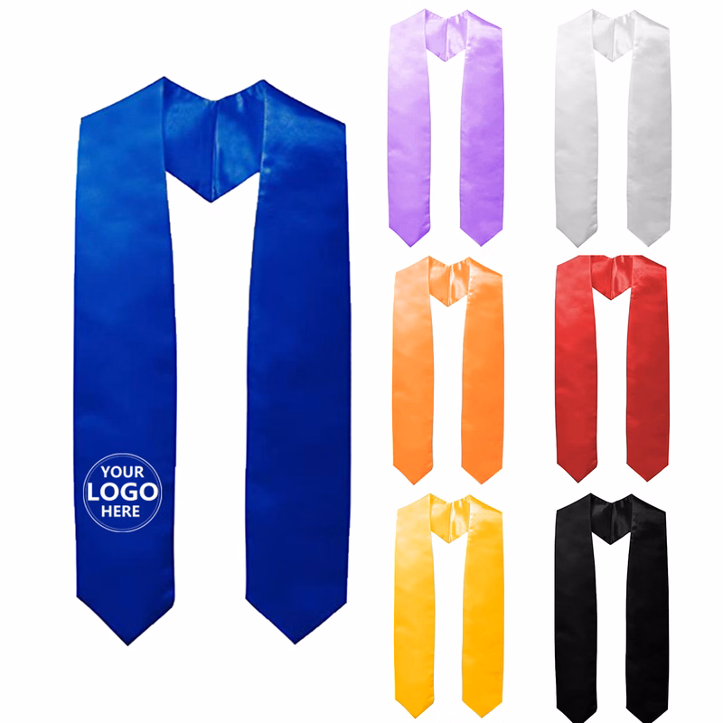 Formal Solid Polyester Sash