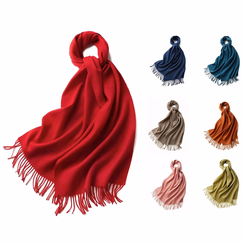 Solid Shawl Wrap Scarf