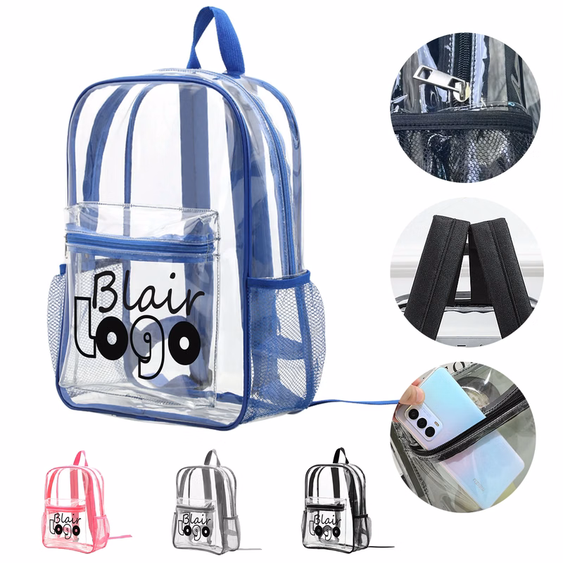 Eco-Friendly Clear PVC Backpack