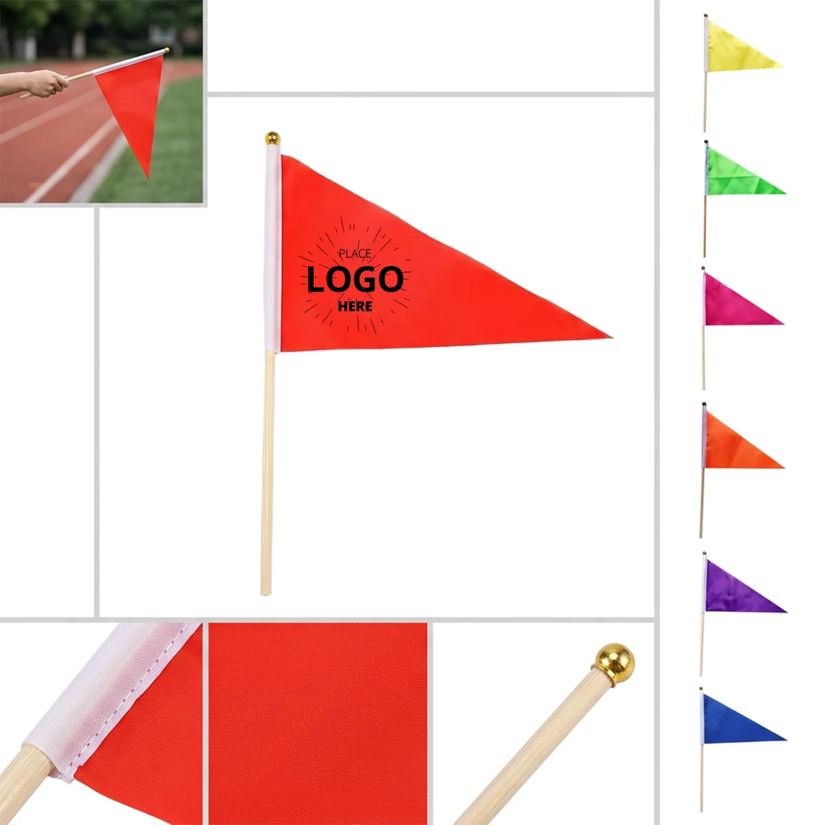 Custom Sublimation Outdoor Marker Flags 1