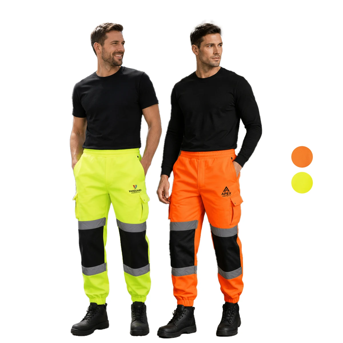 Combat Class E Reflective Tape Safety Jogging Fleece Pant 1