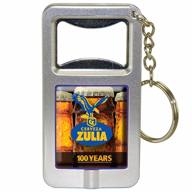 Domed Bottle Opener & LED Light
