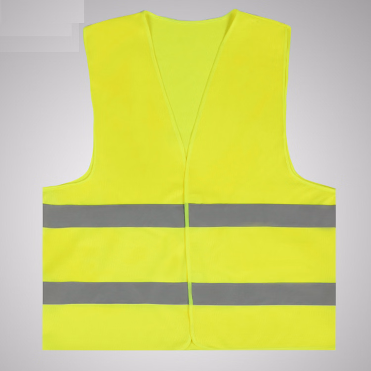 100 percent polyester Reflective Safety waistcoat Vest
