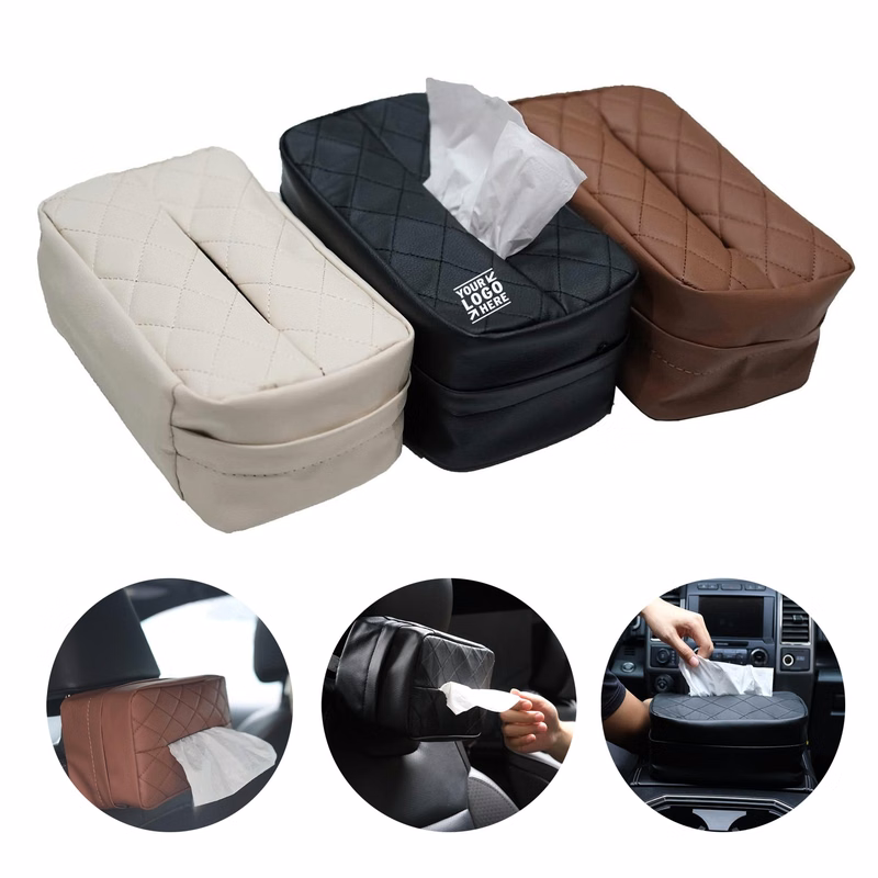 Car Standard Tissue Holder And Box Cover Backseat Extra Large Tissue Organization