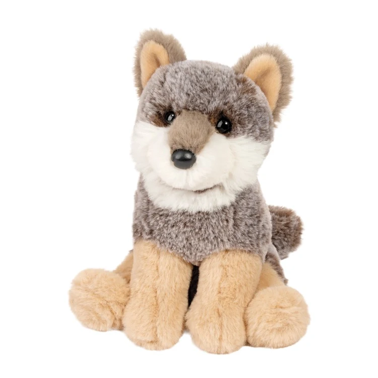 Albie Wolf Mini Soft Stuffed Animal 1