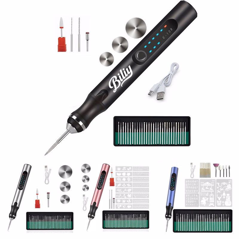 USB Rechargeable Cordless Engraving Pen