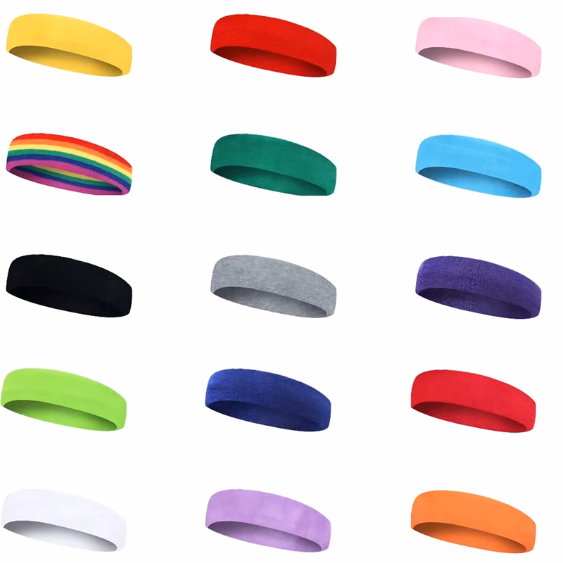 Heavyweight Terry Headband MOQ 100PCS