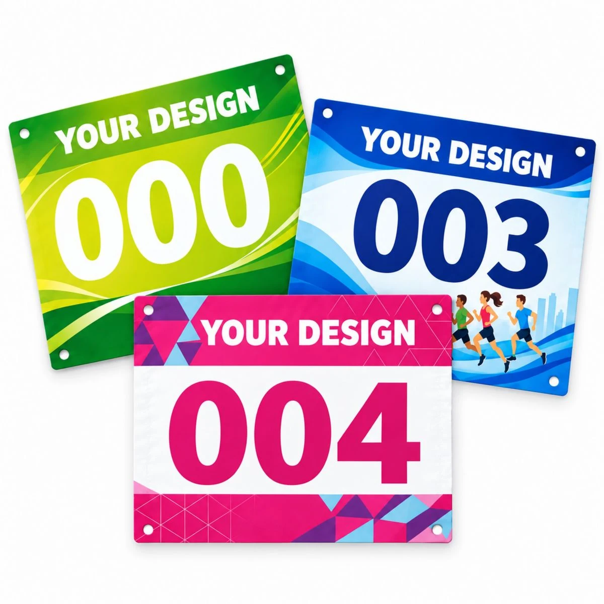 Custom Race Bib Number 1