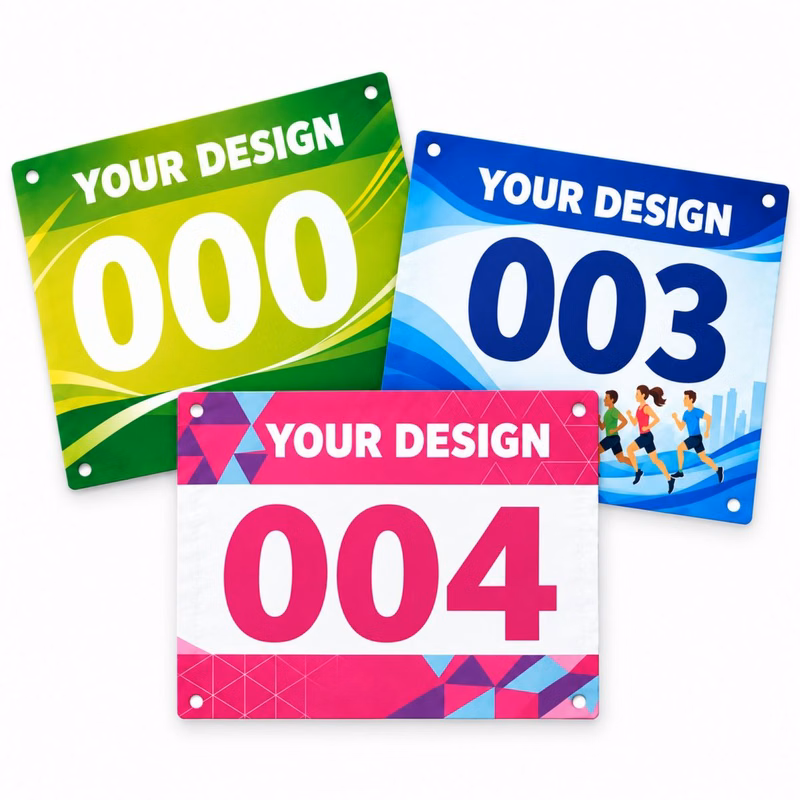 Custom Race Bib Number