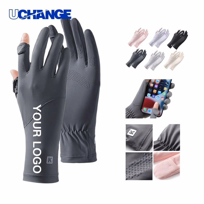 UV Protection Gloves Pair for Outdoor Sports
