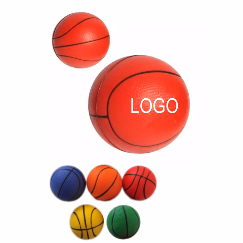 2 1/2" Basketball Foam Stress Ball