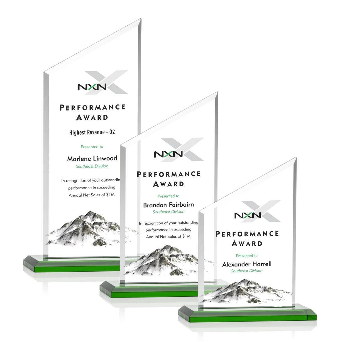 Conacher VividPrint™ Award - Green 1