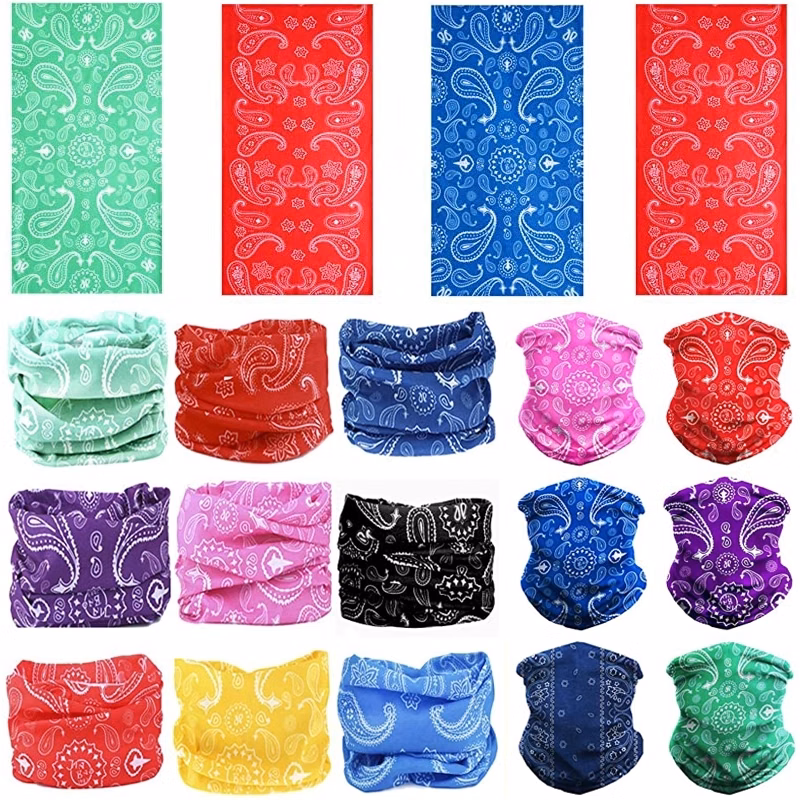 Multi-functional Seamless Bandanas Headwear