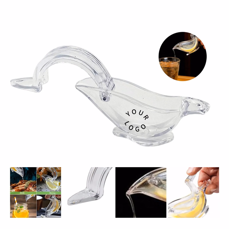 Acrylic Transparent Bird Lemon Squeezer for Fresh Juice