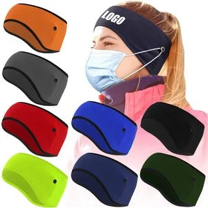 Fleece Earmuff With Buttons 1