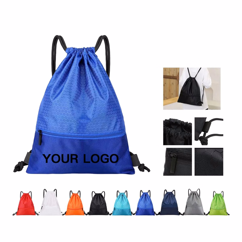 Lightweight Oxford Drawstring Bag for Daily Essentials