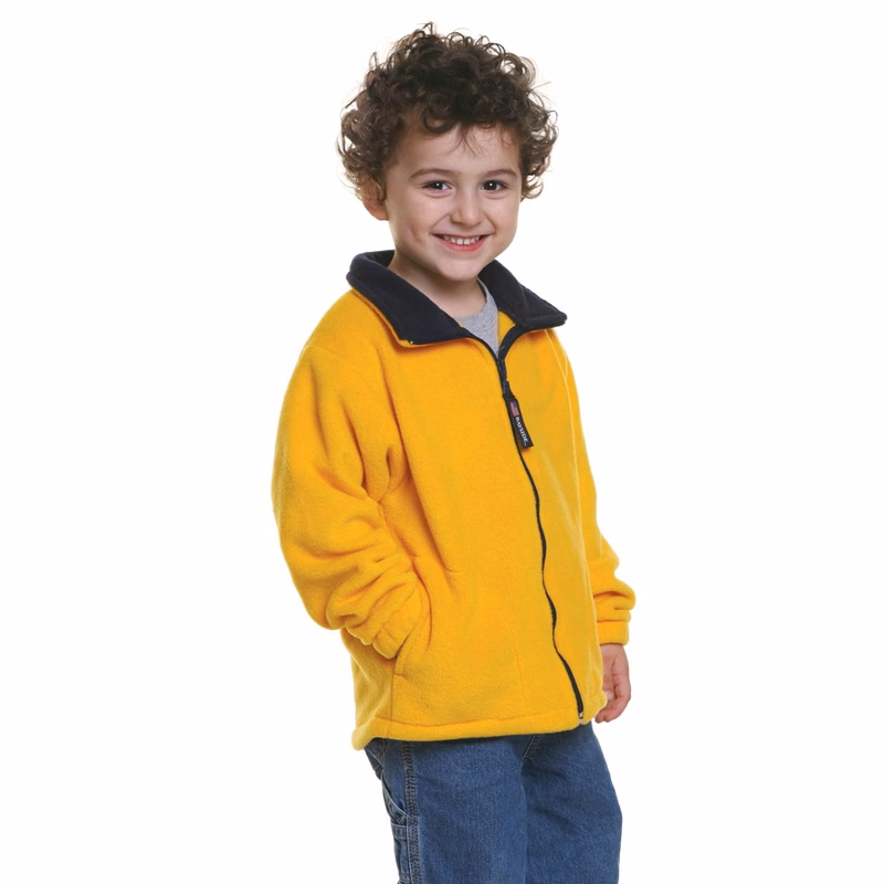 Youth USA-Made Full-Zip Fleece Jacket - 1115