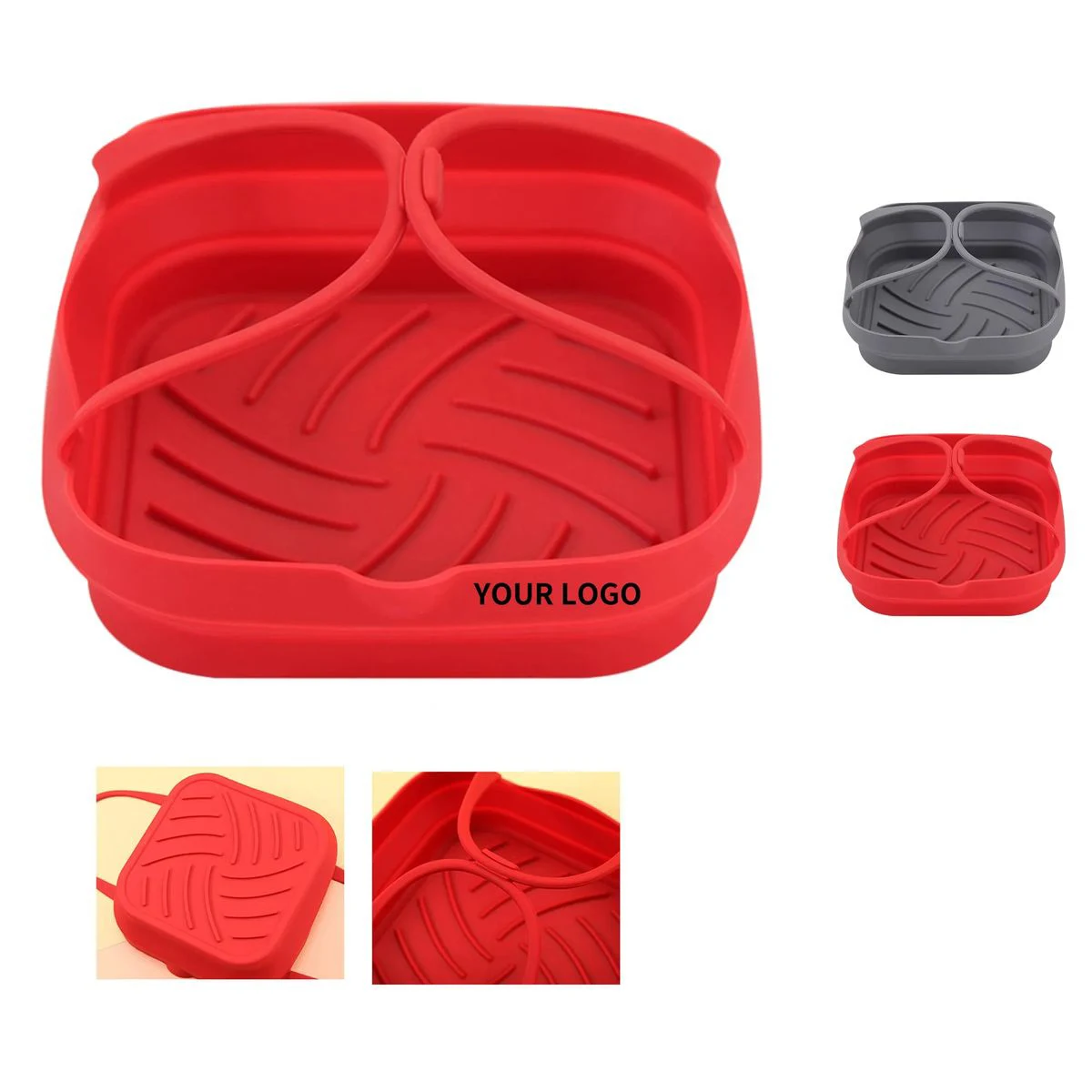 Reusable Silicone Tray for Air Fryers 1