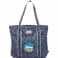 The Goods Navy Heather Carry All Tote