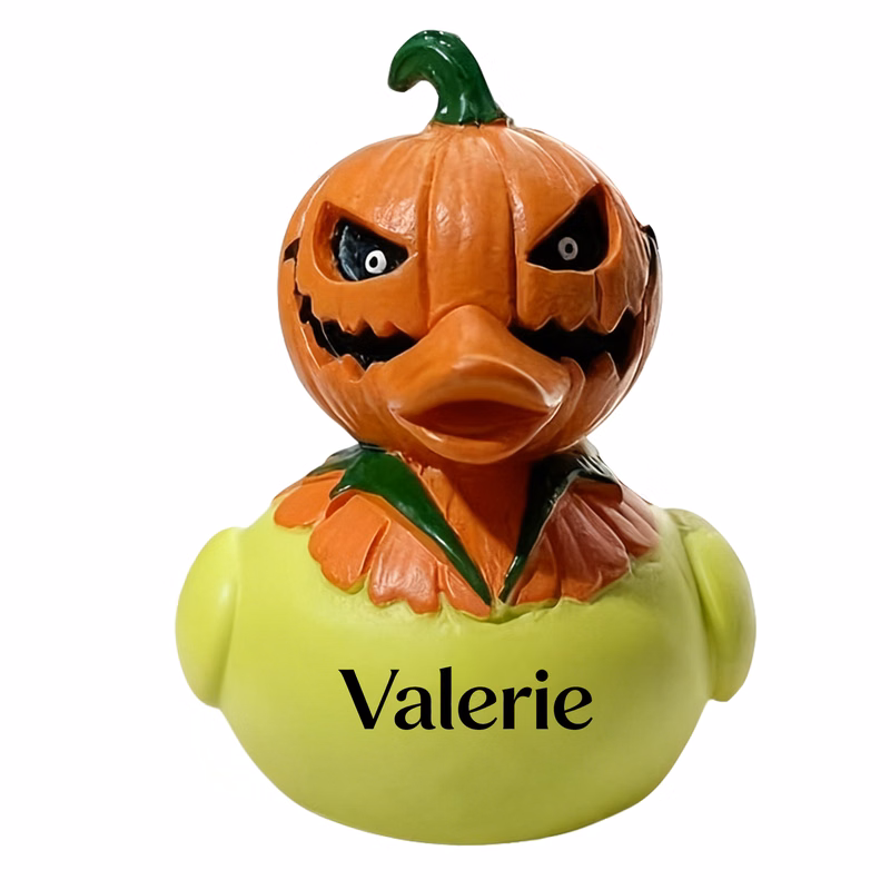 Resin Halloween Funny Duck