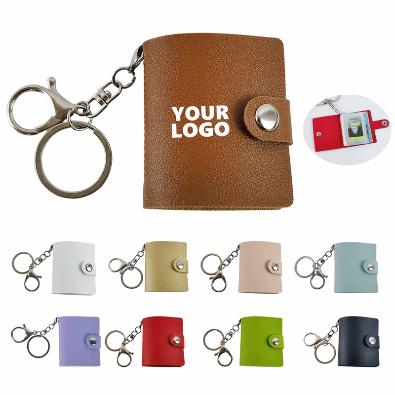 PU Mini Photo Album With Lobster Clasp
