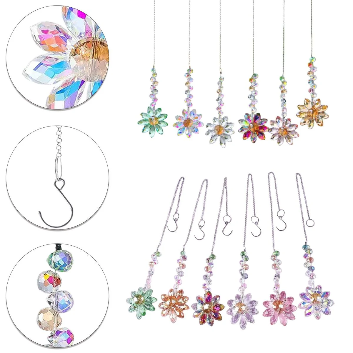 Personalized Hand Woven Crystal Charms 1