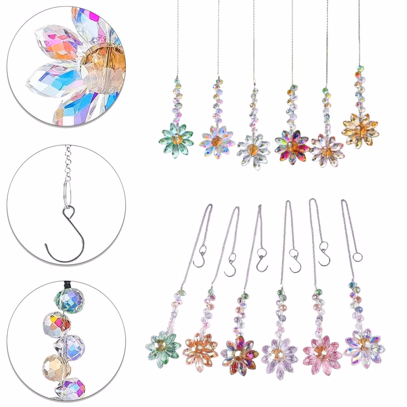 Personalized Hand Woven Crystal Charms