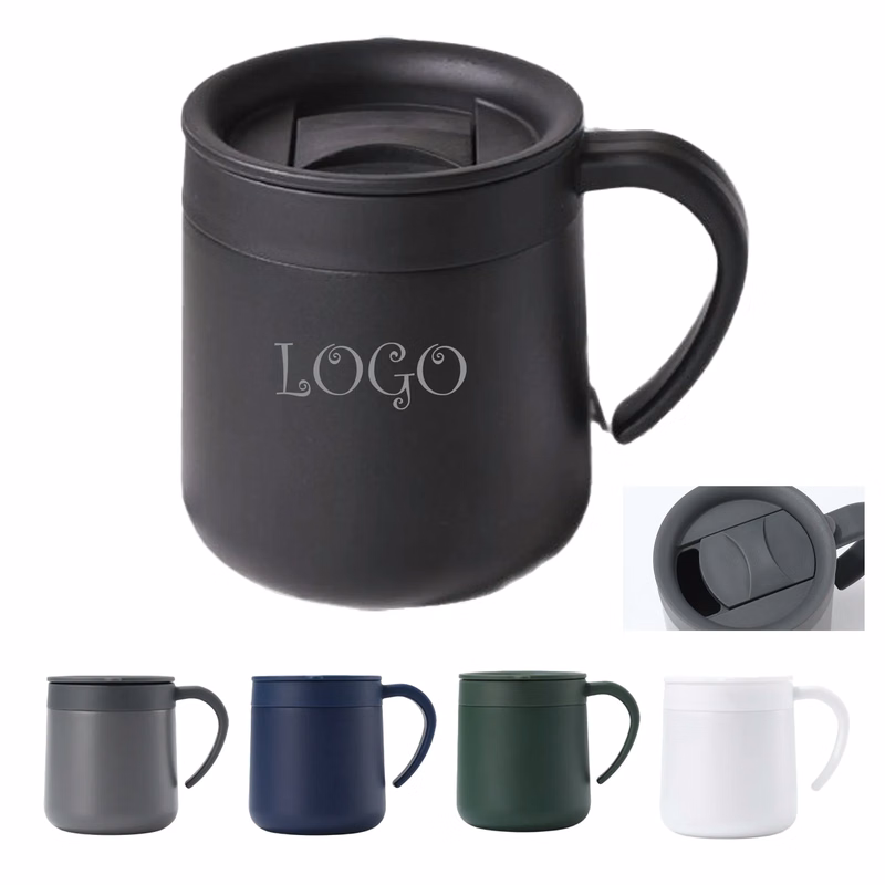 MOQ 20 10oz Stainless Steel Insulated Coffee Mug With Handle