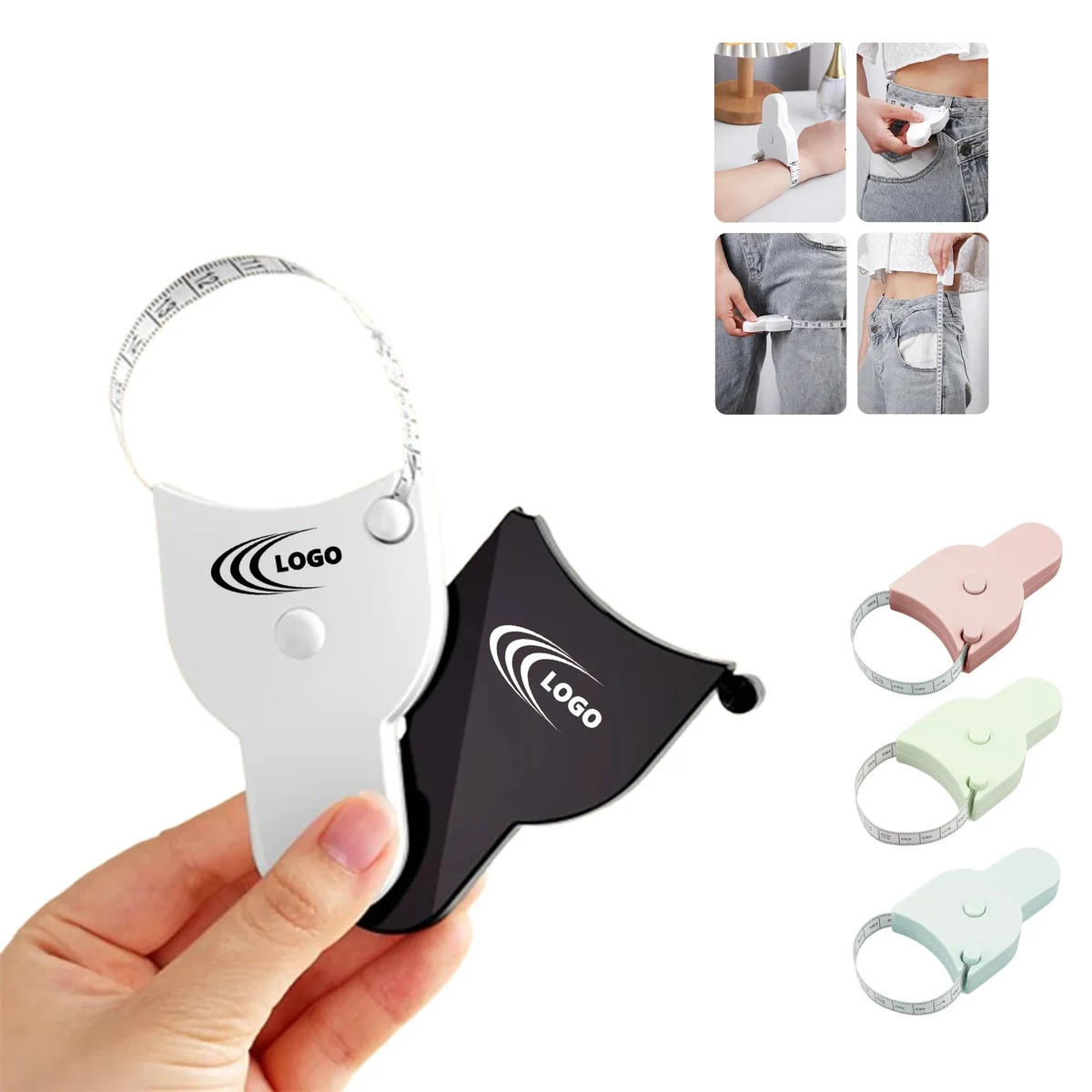 Retractable Measuring Tape For Body Measurement And Fitness 1