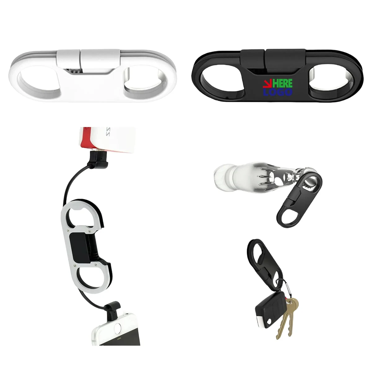 Mini USB Cable Fast Charging Keychain MOQ20 1