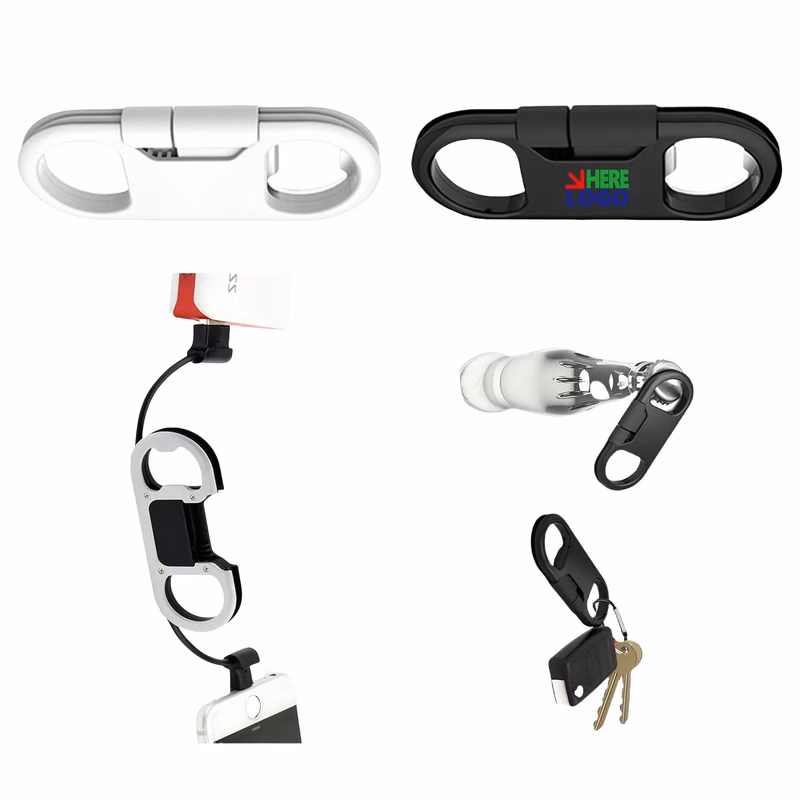 Mini USB Cable Fast Charging Keychain MOQ20