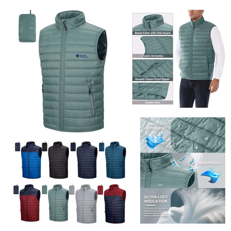 Foldable Warm Down Vest Jacket