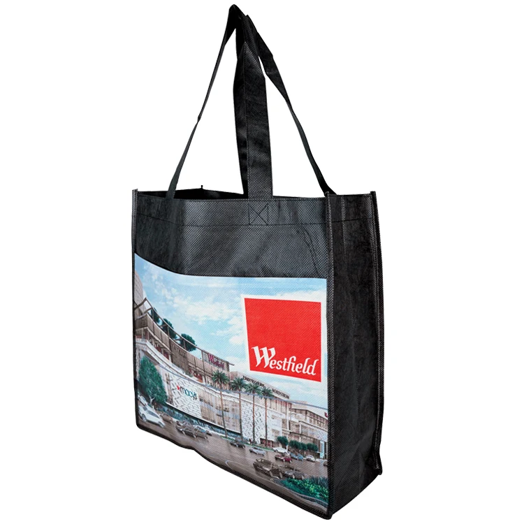 Front Pocket Shopper Tote 1