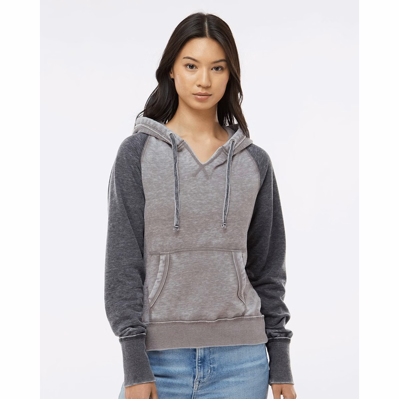 Women's Zen Fleece Raglan Hooded Sweatshirt - 8926