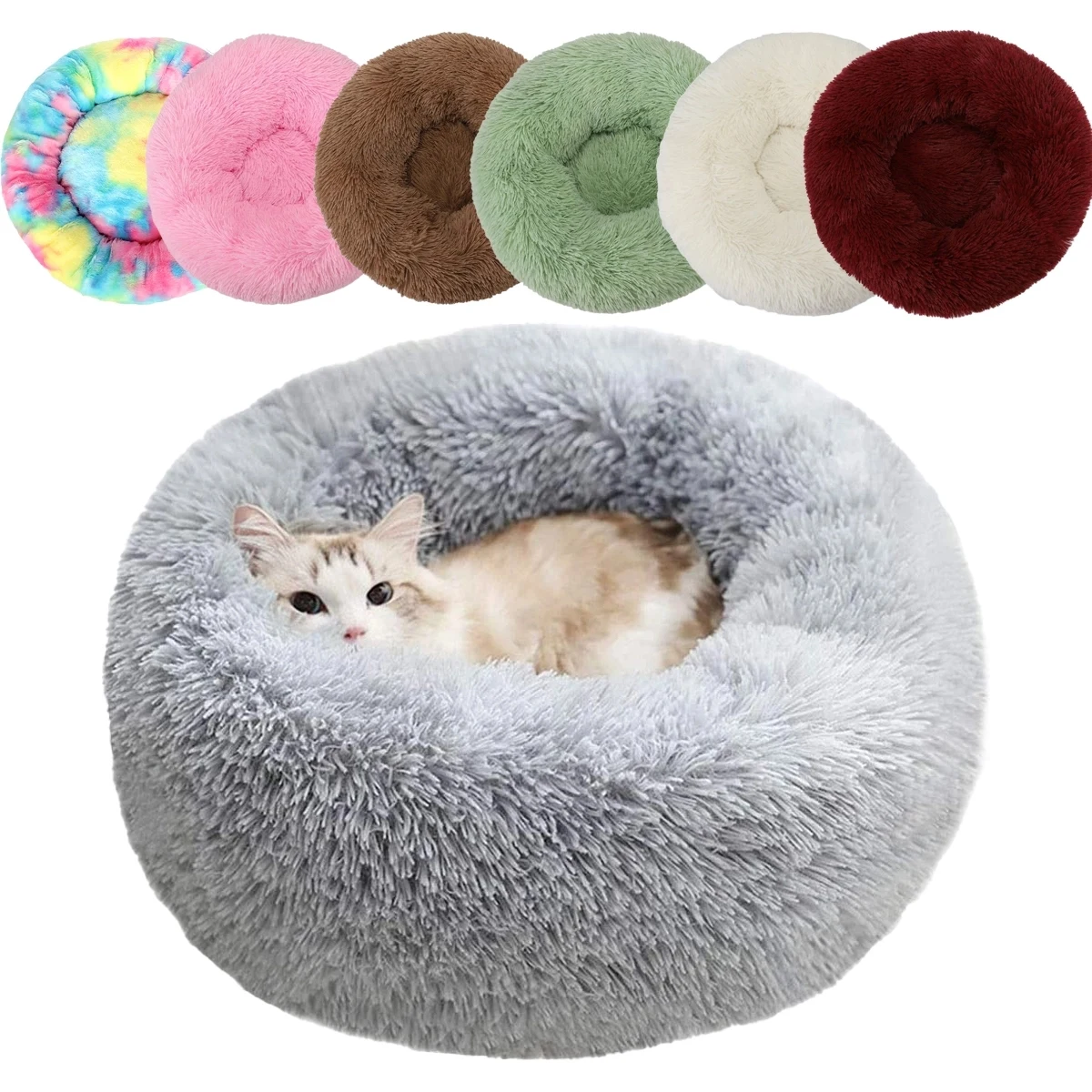 Donut Ultra Warm Pet Bed 1